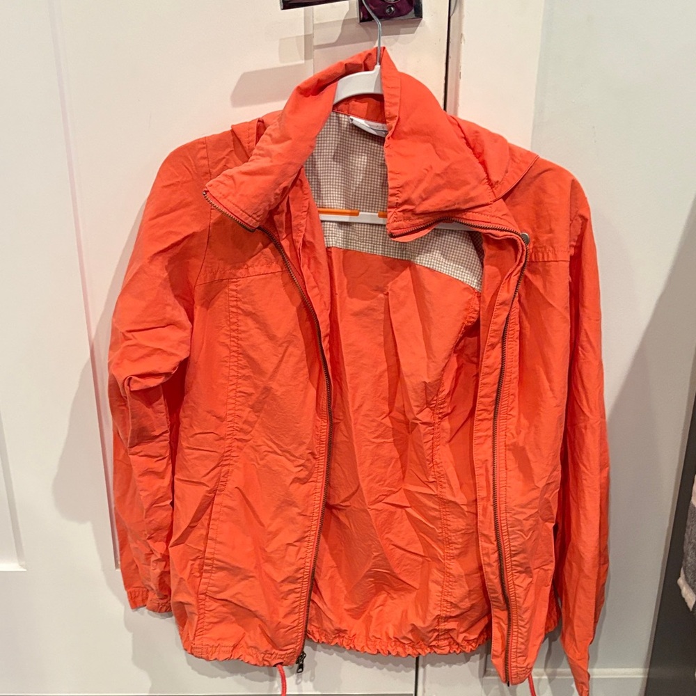 Columbia Orange Packable Jacket
